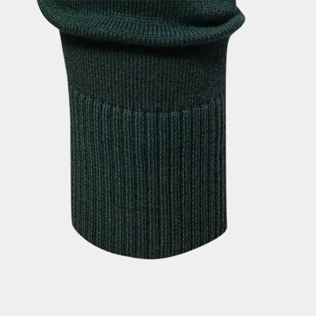 Solider Strickpullover mit Reissverschluss