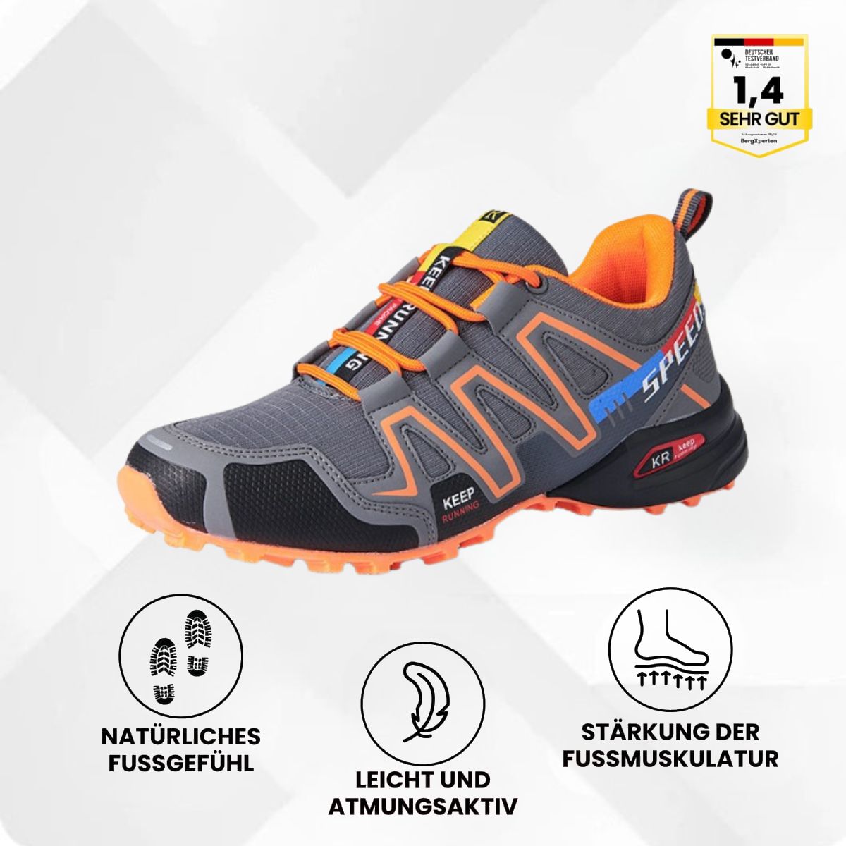 ORTHOTREKKING Ergonomische Trekkingschuhe