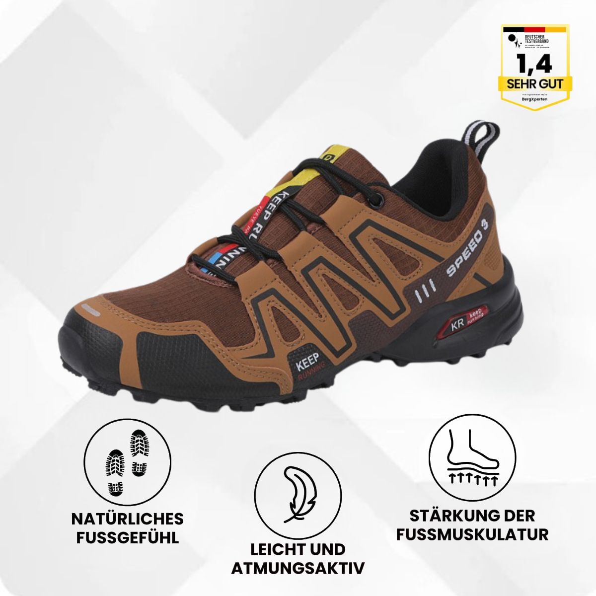 ORTHOTREKKING Ergonomische Trekkingschuhe