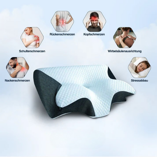 ErgoPillow - Ergonomische Stütze für die ganze Nacht
