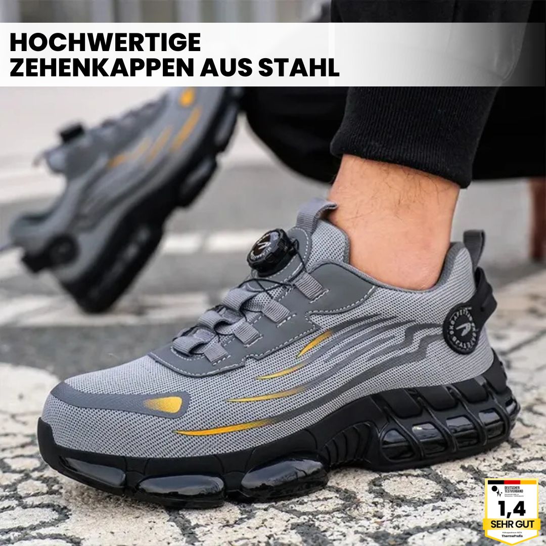 SafeStep - ergonomischer und schmerzlindernder Sicherheitsschuh - Zertifiziert nach EN ISO 20345